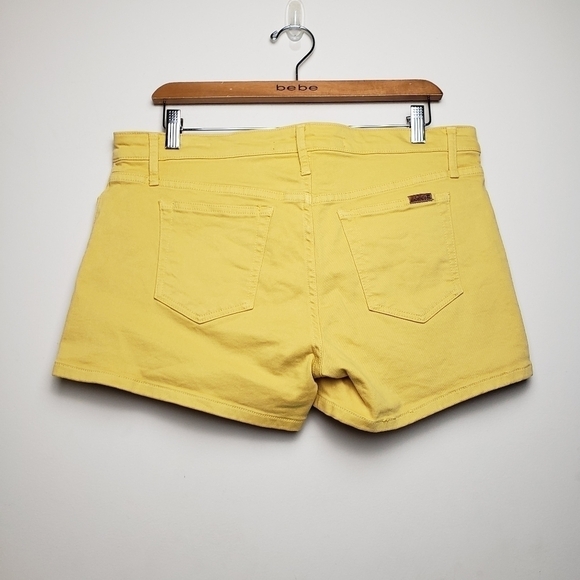 JOE'S Tie Front Yellow Shorts - Picture 5 of 9